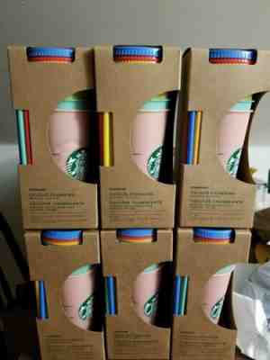 Starbucks Summer Reusable Color Changing Cups!  Hyper rare sold out! One pack - Sold on eBay Jun, 12th 2019 for $67.00