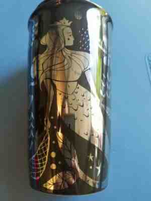 Starbucks Brown Silver Siren Mermaid Tumbler 16 oz - Sold on eBay Jun, 12th 2019 for $20.00