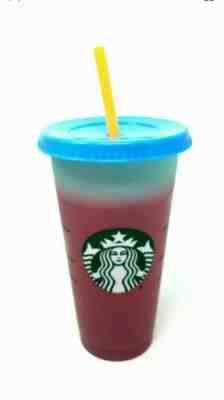 SINGLE Starbucks Color Changing Cup, 1ct, LIMITED, Arctic To Raspberry. Unused. - Sold on eBay Jun, 12th 2019 for $30.99