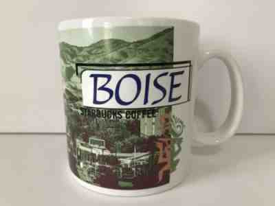Starbucks BOISE Coffee Mug Collage Series Icon Coffee Cup 18oz Idaho Vintage - Sold on eBay Jun, 12th 2019 for $16.73
