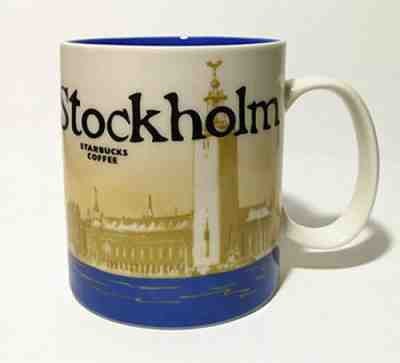 Starbucks Coffee Mug Stockholm Global Idol City Collector Series 16 oz  - Sold on eBay Jun, 12th 2019 for $17.99