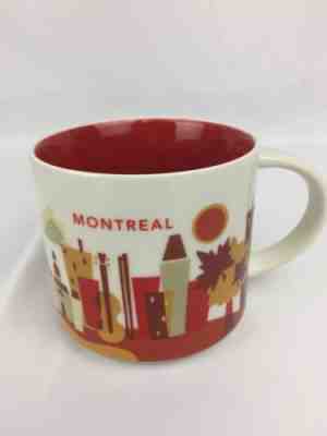 STARBUCKS Montreal Coffee Mug You Are Here 14 oz 2015 Retired - Sold on eBay Jun, 12th 2019 for $23.00