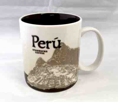 NEW RARE 2013 STARBUCKS PERU CITY MUG ICON SERIES 16 OZ. ~ BNNU WITH TAGS - Sold on eBay Jun, 12th 2019 for $59.95