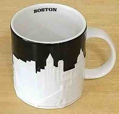 Starbucks Boston 2012 City Skyline USS Constitution Zakim Bridge Coffee Mug Cup - Sold on eBay Jun, 12th 2019 for $29.99