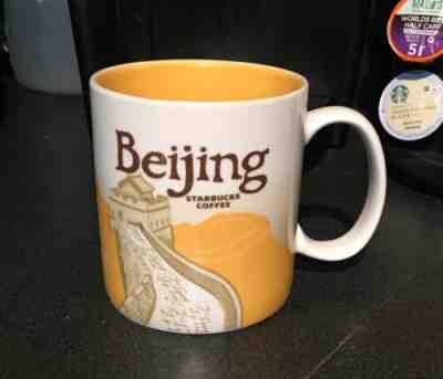 Starbucks Coffee 2012 Global Icon Mug Cup Beijing China - Great Wall - 16 oz - Sold on eBay Jun, 12th 2019 for $32.00