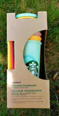 Starbucks Color Changing Cold Cups SINGLE CUPS- 24oz. IN HAND - Sold on eBay Jun, 12th 2019 for $30.00