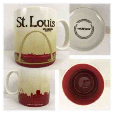 Starbucks St. Louis Global Icon City Coffee Mug Tea Cup Arch Skyline 2011 - Sold on eBay Jun, 12th 2019 for $16.95