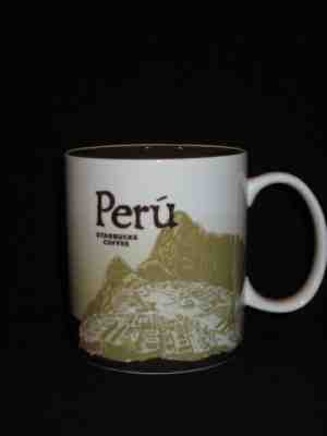 Starbucks Peru Global Icon Collector Series Mug Cup 2011 16 Fl Oz Coffee - Sold on eBay Jun, 12th 2019 for $39.99