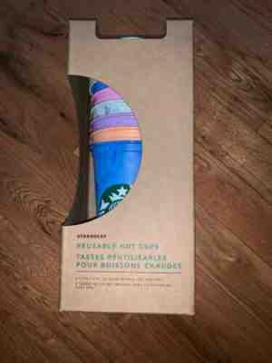 Starbucks Multi-Color Marbled Reusable Hot Cups New - Sold on eBay Jun, 12th 2019 for $19.00