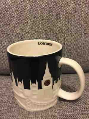 STARBUCKS COFFEE CITY MUG COLLECTION UK - LONDON CITY RELIEF SKYLINE NEW  - Sold on eBay Jun, 11th 2019 for $29.99