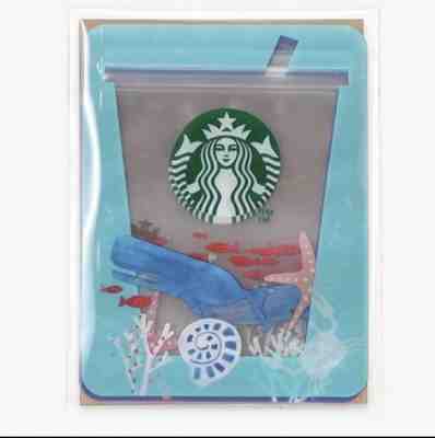 Starbucks Japan Zipper mini Bags Ocean Icons Set of 3 Summer 2019 Whale - Sold on eBay Jun, 11th 2019 for $16.50