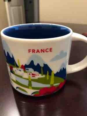 Starbucks FRANCE "You Are Here" Collection 14 oz Coffee Mug Cup NEW Out of Box - Sold on eBay Jun, 11th 2019 for $32.95