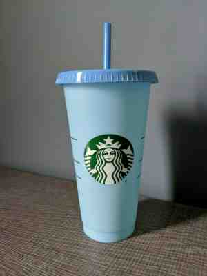 Starbucks Color Changing Cold Cups Single Cup - Sky to Cobalt - Sold on eBay Jun, 11th 2019 for $19.00
