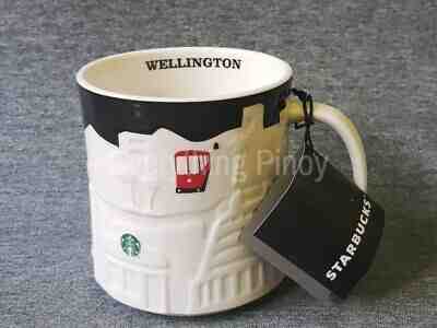Starbucks New Zealand WELLINGTON Relief 16oz Ceramic Mug - Sold on eBay Jun, 11th 2019 for $49.99