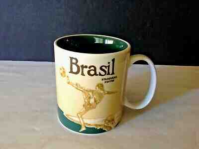  2011 STARBUCKS BRASIL City Collectors Series 16 oz Coffee Mug/Cup - Sold on eBay Jun, 11th 2019 for $24.99