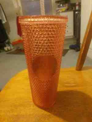Starbucks 2019 Pink Venti Diamond Studded Sparkle Iridescent Rainbow 24oz Cup  - Sold on eBay Jun, 11th 2019 for $32.00