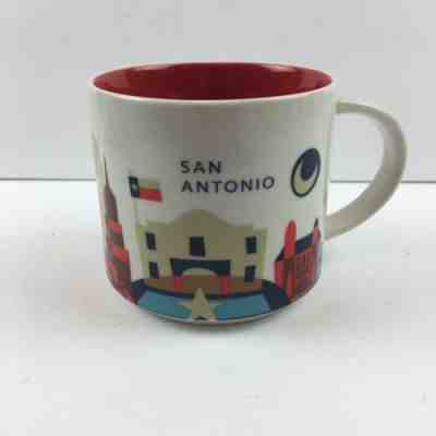 2015 You Are Here - San Antonio - Starbucks - Coffee Cup Mug 14 oz - Sold on eBay Jun, 11th 2019 for $22.77