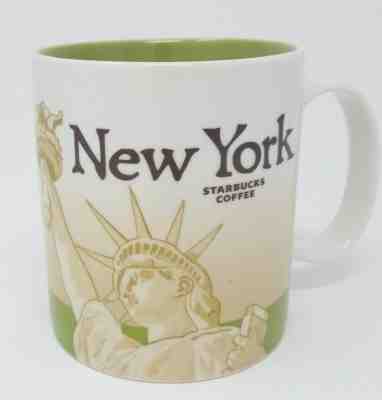 Starbucks Coffee Mug New York Illustrated Collector Series 2009 16 Ounces - NEW - Sold on eBay Jun, 11th 2019 for $25.95