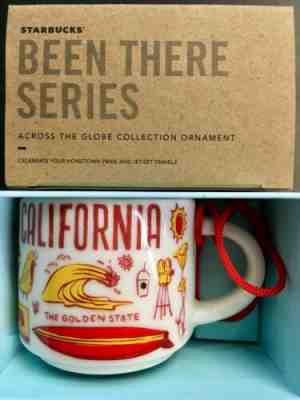 Starbucks 2oz Demitasse CALIFORNIA BEEN THERE mug Ornament Mini Cup NIB - Sold on eBay Jun, 11th 2019 for $15.25