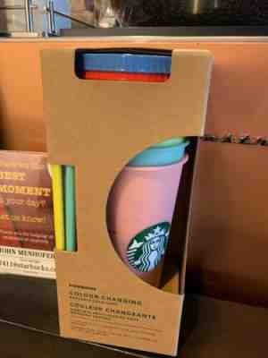 Starbucks Color Changing Cups Reusable 5-Pack Brand New - Sold on eBay Jun, 11th 2019 for $67.05