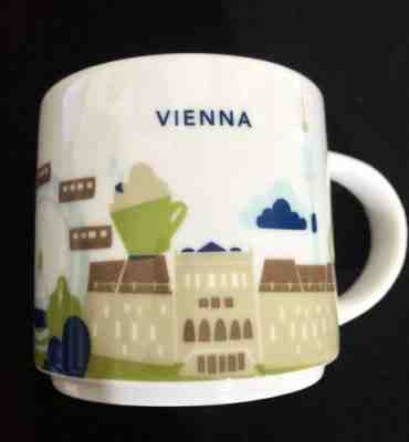 STARBUCKS You Are Here Collectors Mug Cup: VIENNA AUSTRIA 14 fl oz - Sold on eBay Jun, 11th 2019 for $44.95