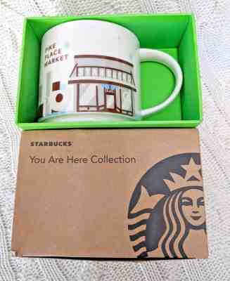 Starbucks Pike Place Market You are Here Collection Coffee Mug 14 ounces NEW - Sold on eBay Jun, 11th 2019 for $25.00