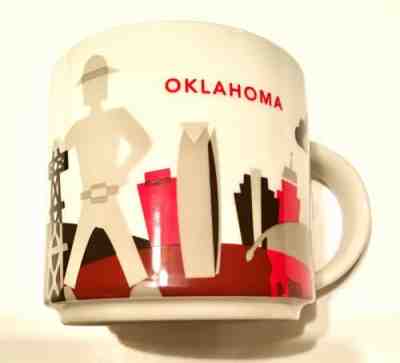 Starbucks Oklahoma You Are Here Collectible Coffee Mug 2016 - Sold on eBay Jun, 11th 2019 for $17.50