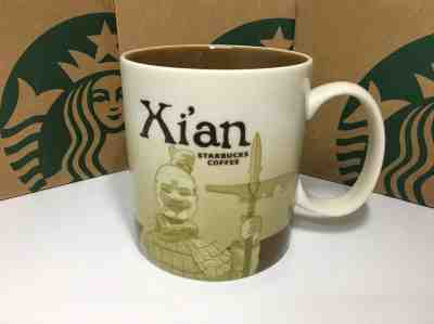 Rare China Starbucks Coffee City Series mug of Xian 16oz - Sold on eBay Jun, 11th 2019 for $24.00