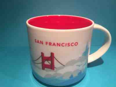 Starbucks Coffee San Francisco CA City Cup Mug "You Are Here" 14 Oz  2015 - Sold on eBay Jun, 11th 2019 for $19.99