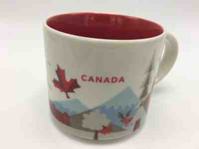 Starbucks You Are Here Collection Canada Mug Coffee Tea Red Mountie Hat 14oz New - Sold on eBay Jun, 11th 2019 for $27.99