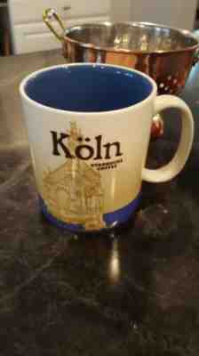 STARBUCKS KOLN GERMANY GLOBAL CITY MUG - 16 FL OZ - Beautiful Cathedral - Sold on eBay Jun, 11th 2019 for $19.90