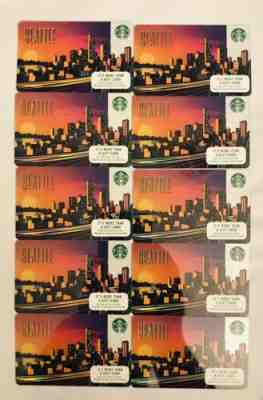 Lot Of 26 New Unused Seattle Starbucks Gift Cards RARE MINT!!! L@@K - Sold on eBay Jun, 11th 2019 for $20.00