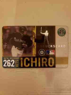 STARBUCKS GIFT CARD 2005 262 hits ichiro - Sold on eBay Jun, 11th 2019 for $15.00