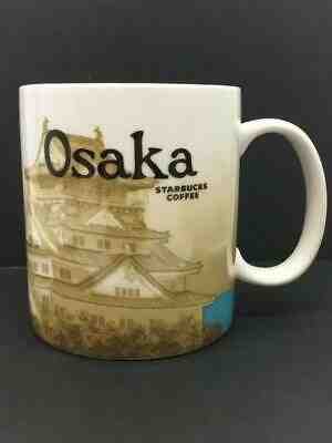 Starbucks Coffee Collectors Mug OSAKA Japan City Mug Series 2009 ~ 16 fl oz - Sold on eBay Jun, 11th 2019 for $80.00