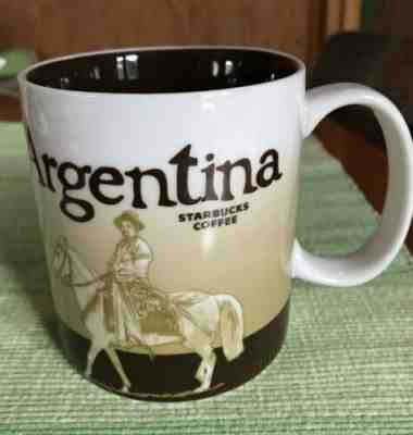 STARBUCKS COFFEE 2011 ARGENTINA Collectible City Mug Cup 16 Oz MINT - Sold on eBay Jun, 11th 2019 for $54.00