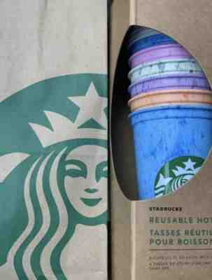 Starbucks Reusable Color Changing Hot Cups - Variety 6 Cups - Sold on eBay Jun, 10th 2019 for $35.00