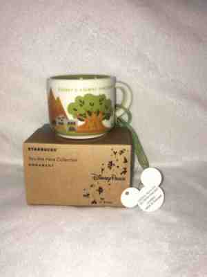 Disney Parks Starbucks You Are Here Animal Kingdom Ornament - Sold on eBay Jun, 10th 2019 for $15.00