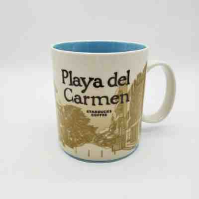 Starbucks Playa del Carmen Coffee Mug Cup City Collector Series 2014 16oz NEW - Sold on eBay Jun, 10th 2019 for $19.99