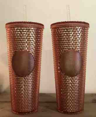 2 Starbucks Acrylic Iridescent Rose Gold Tumblers And 3 Reusable Mermaid Cups - Sold on eBay Jun, 10th 2019 for $75.00