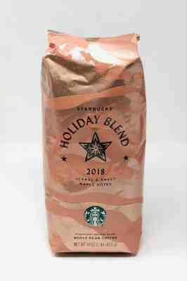 Starbucks 2018 Holiday Blend Whole Bean Coffee Herbal & Sweet Maple Notes 1LB - Sold on eBay Jun, 10th 2019 for $29.95
