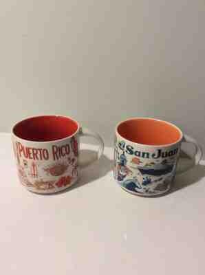 New Starbucks San Juan / Puerto Rico Coffee Mug Set 2018 Been There Series 14oz - Sold on eBay Jun, 10th 2019 for $30.00