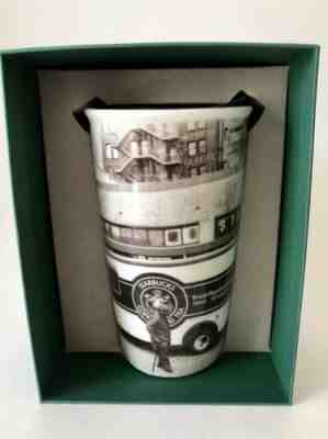 Seattle Pike Place First Starbucks Ceramic Tumbler 16oz New In Box - Sold on eBay Jun, 10th 2019 for $29.95
