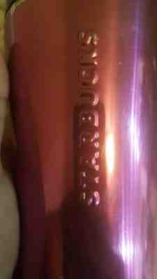 STARBUCKS 2013 DELUXE TUMBLER STAINLESS STEEL PINK,16 OZ - Sold on eBay Jun, 10th 2019 for $16.00