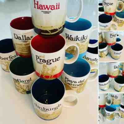 Starbucks Rare mug Collection - 9 All Together $249 O.B.O - Sold on eBay Jun, 10th 2019 for $230.00