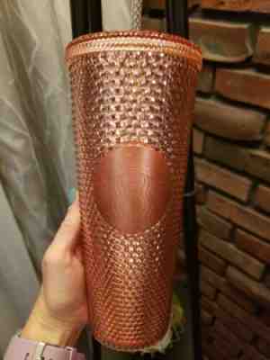 Starbucks Venti Rose Gold Pink Tumbler 24oz Iridescent Bling Jeweled SoldOut New - Sold on eBay Jun, 10th 2019 for $31.99