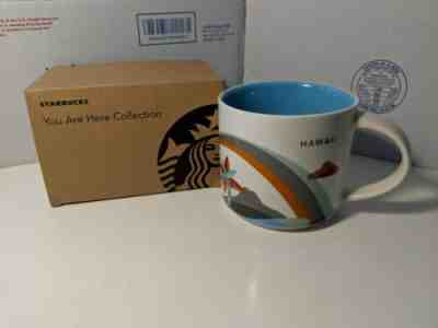 Starbucks Hawaii you Are Here Coffee Mug Cup 14 Oz Collection 2014 - Sold on eBay Jun, 10th 2019 for $15.00