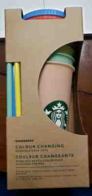 Starbucks Color- Changing Reusable Cold Cups 2019 New in Box - Sold on eBay Jun, 10th 2019 for $50.00