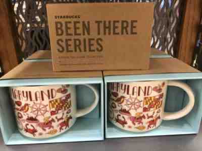 New Starbucks Maryland City State Been There collection Cup Mug 14oz - Sold on eBay Jun, 10th 2019 for $17.99