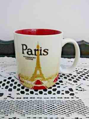 Starbucks Paris Coffee Mug 2011 Global Icon 16oz Collector Series  - Sold on eBay Jun, 10th 2019 for $35.00