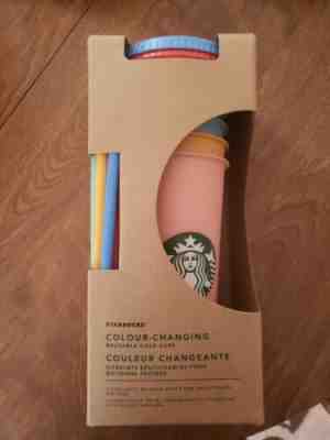 Starbucks Reusable Color Changing Cups  - Sold on eBay Jun, 10th 2019 for $46.99
